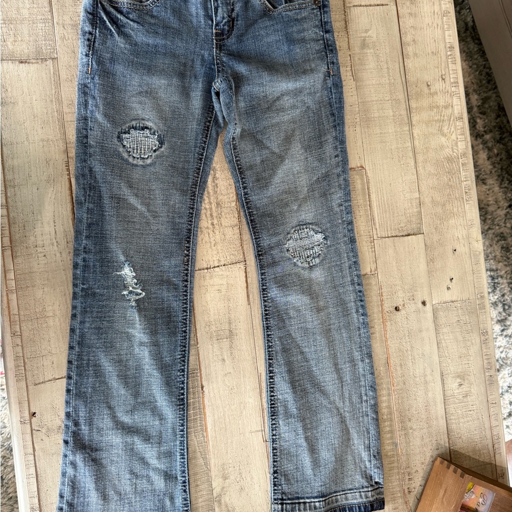 Lucky Brand Kids Blue Ripped Jeans